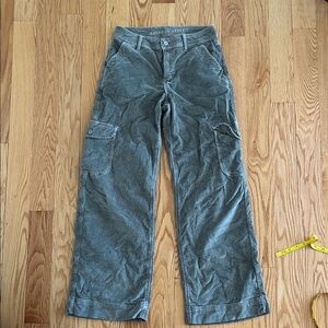 American Eagle army green Corduroy Pants